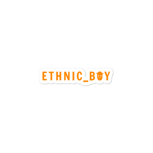 Ethnic Boy Logo Sticker