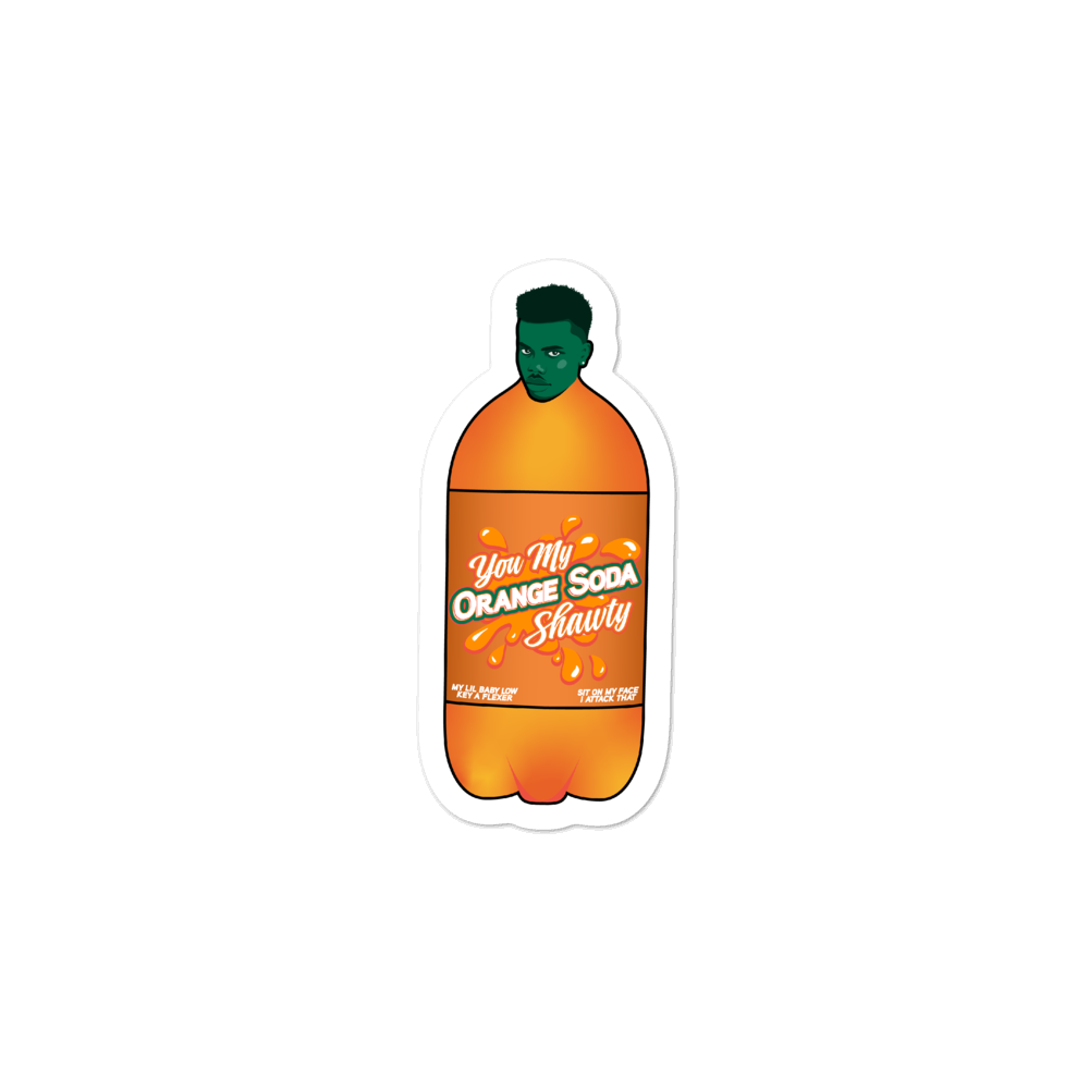 Orange Soda Shawty Sticker