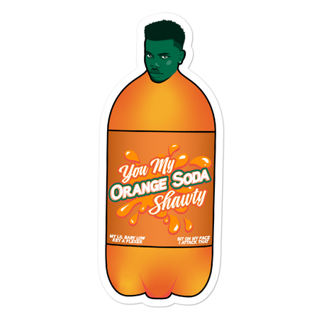 Orange Soda Shawty Sticker