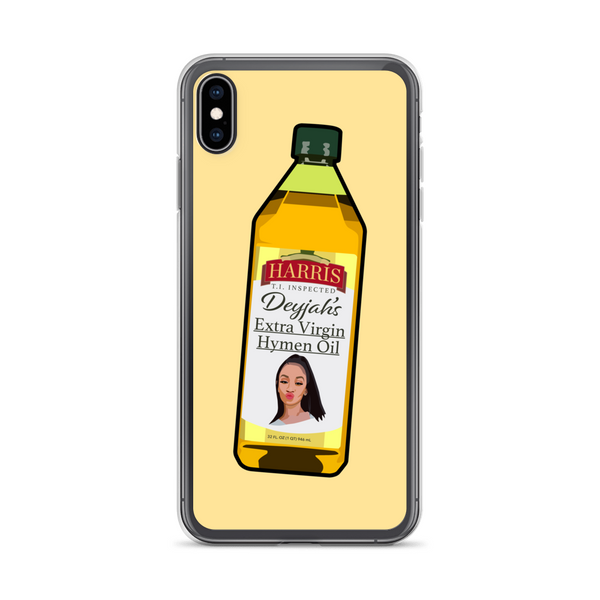 Extra Virgin Hymen Oil iPhone Case
