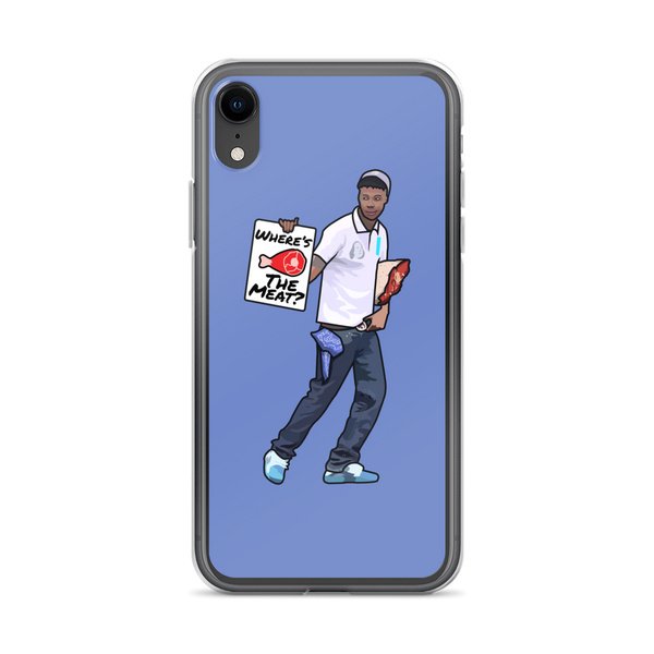 Blueface Where's the Meat iPhone Case