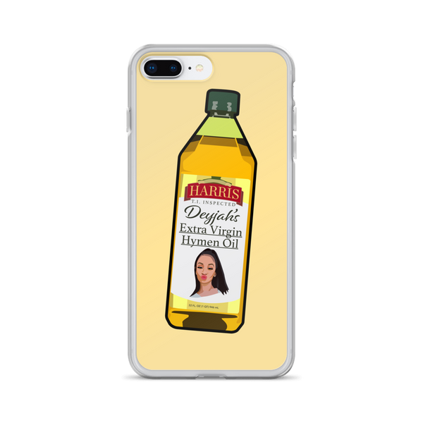 Extra Virgin Hymen Oil iPhone Case