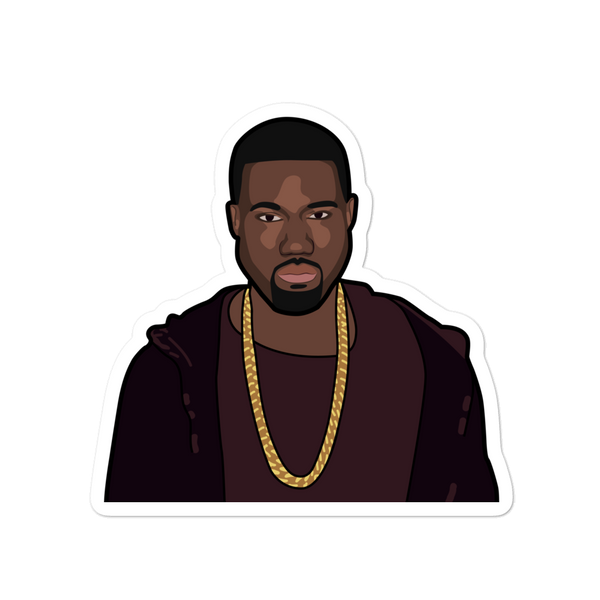 Kanye Chain Heavy Sticker